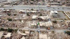 Damaged houses are seen in the earthquake stricken town of Bushehr in Iran April 9, 2013.