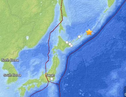 Massive 7.2 Earthquake Off Shores Of Russia And Japan, No Injuries ...