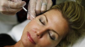 Woman Receiving Botox