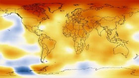 Global Temperature Anomalies 2008 - 2012