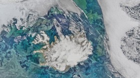 Ice in the North Atlantic, Summer