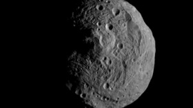 NASA's Dawn spacecraft obtained this image with its framing camera on July 16, 2011.