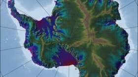 Simulation of Antarctic Ice Sheet