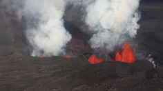 Holuhraun lava field in Iceland