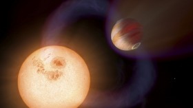 Red Dwarf and Planet