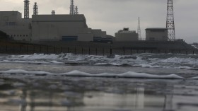 Tokyo Electric Power Co.'s (TEPCO) Kashiwazaki Kariwa nuclear power plant, which is the world's biggest, is seen from a seaside in Kashiwazaki, November 12, 2012.