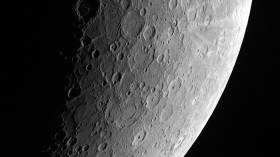 Mercury;  Mercury Dual Imaging System (MDIS) aboard NASA's MESSENGER mission shows the planet Mercury's surface in this image taken on April 23, 2013 and released on June 14, 2013. 