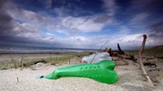 Rubbish Litters UK Beaches