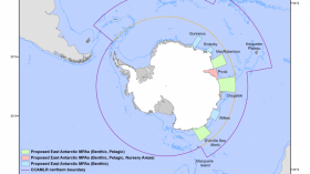 Location of the proposed Marine Protected Areas (MPAs)