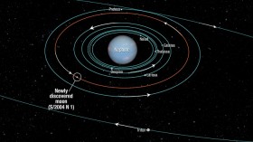 Orbit of Neptune's Newly Discovered Moon