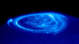 Auroral Lights Around Jupiter