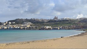 Mellieha Bay. Malta. Panorama. Nikon D3100. DSC_0930.