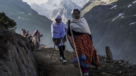 Thousands Of Hindu Pilgrims Take Part In Amarnath Yatra