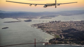 Solar Impulse 2 Lands In Silicon Valley After Pacific Crossing