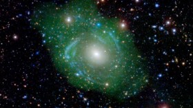 Bizarre, enormous 'Frankenstein' galaxy possibly formed from parts of other galaxies