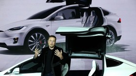 Tesla Debuts Its New Crossover SUV Model, Tesla X