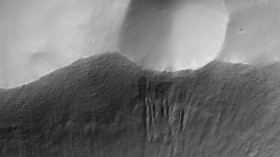 Sings of Flowing Water on Mars - Source of Erosion