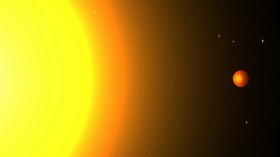 Planet and Sun