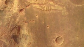 The European Space Agency Release Images Of Mars