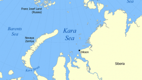 Map of Arctic 