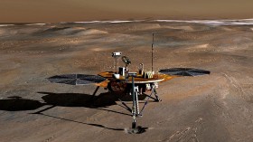 Phoenix Mars Lander Arrives On Mars