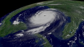 Hurricane Katrina as seen from GOES-12