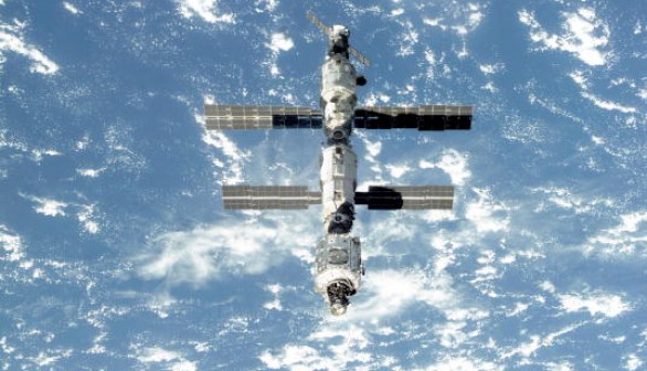 International Space Station Undocks with Shuttle