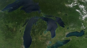 Great Lakes, No Clouds