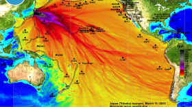 2011 Japan Tsunami map 