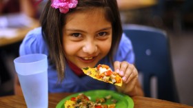 Student Eating