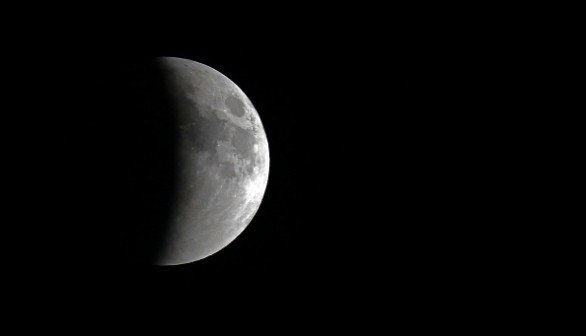 Supermoon Eclipse Visible In Skies Over North America