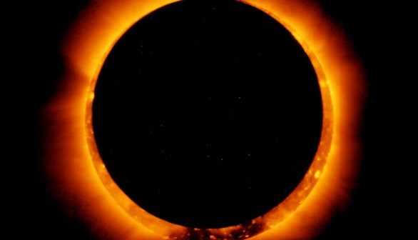 Annular Solar Eclipse Observed