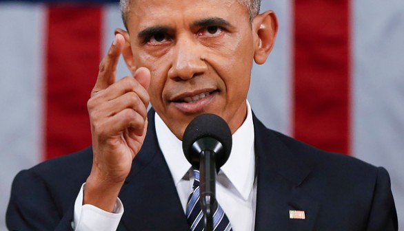 President Obama Delivers His Last State Of The Union Address To Joint Session Of Congress