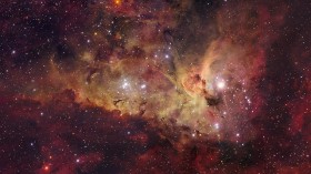 Nebula of eta Carinae mosaic