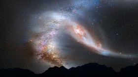 milky way collision