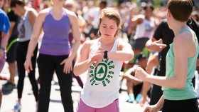 Launch Of Fitbit Local Free Community Workouts In New York At Union Square