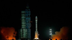 China Launches Its First Space Laboratory Module Tiangong-1