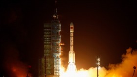 China Launches Its First Space Laboratory Module Tiangong-1