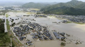 Flooding in Japan 