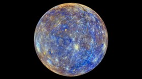 False Color View of Mercury