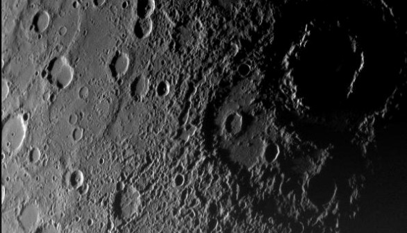 Messenger Spacecraft Photographs Mercury