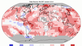 Global Temperature Map 