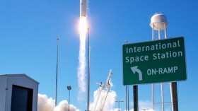 Antares launches into orbit