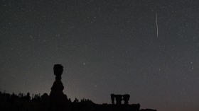 The Annual Perseid Meteor Shower From Bryce Canyon National Park