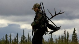 Hunter at Selawik National Wildlife Refuge