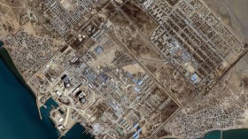 Satellite Photo Of Iran's Bushehr Reactor