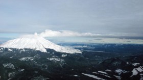 The volcano known for the most destructive eruption in the U.S.A. is literally cold inside.