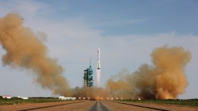 China Launches Shenzhou X