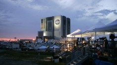 NASA Prepares For Space Shuttle Discovery's Launch