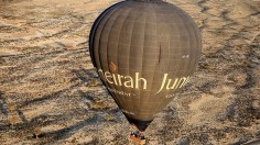 Hot Air Balloon Ride Through the Arabian Desert